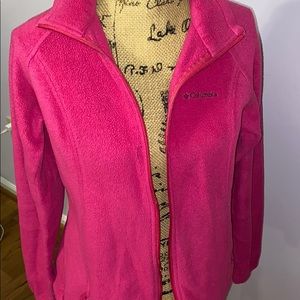 Pink Columbia fleece jacket